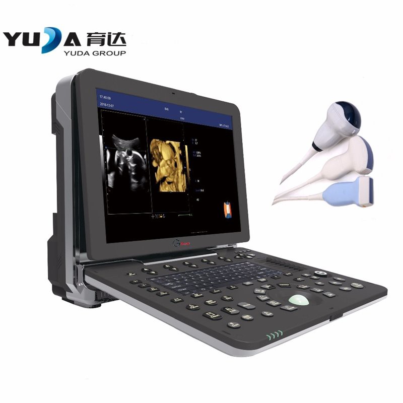 Klinika 15 Pulzier LCD kulur laptop portabbli ultrasound